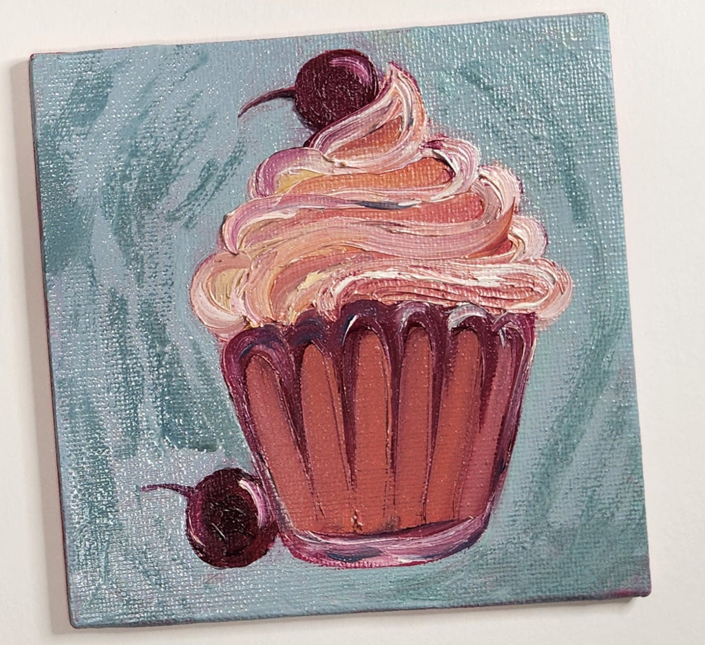Cherry cupcake