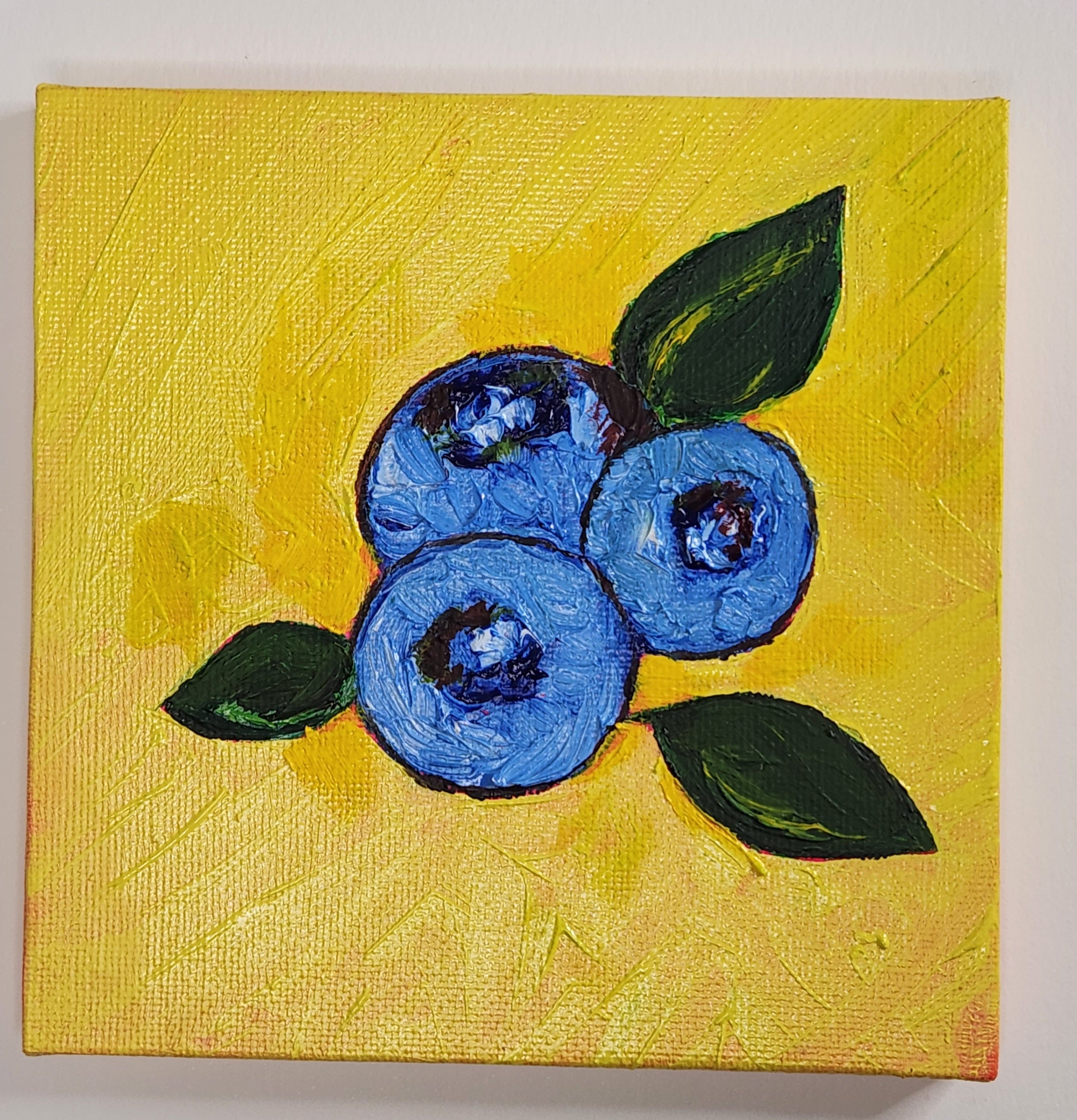 3 blue berries