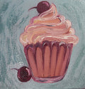 Cherry cupcake